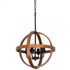 Φωτιστικό Κρεμαστό 4xE27 230V Μαύρο Ματ 955TINO4